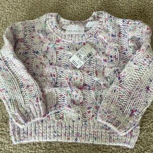 The Children's Place Pastel Cable Knit Sweater